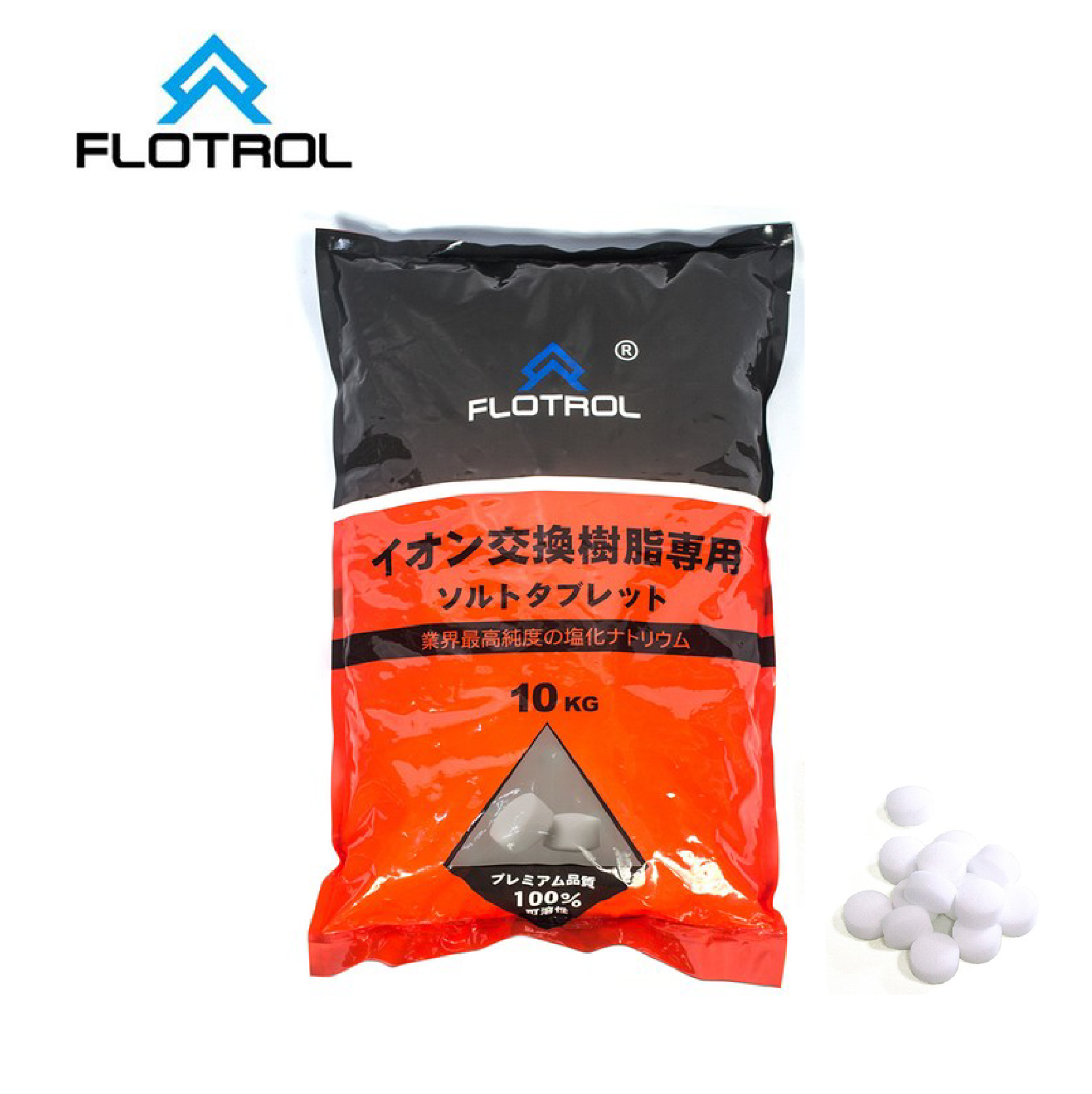 FLOTROL 高純度交換樹脂專用鹽錠 ( 單包-10公斤 )買一送一