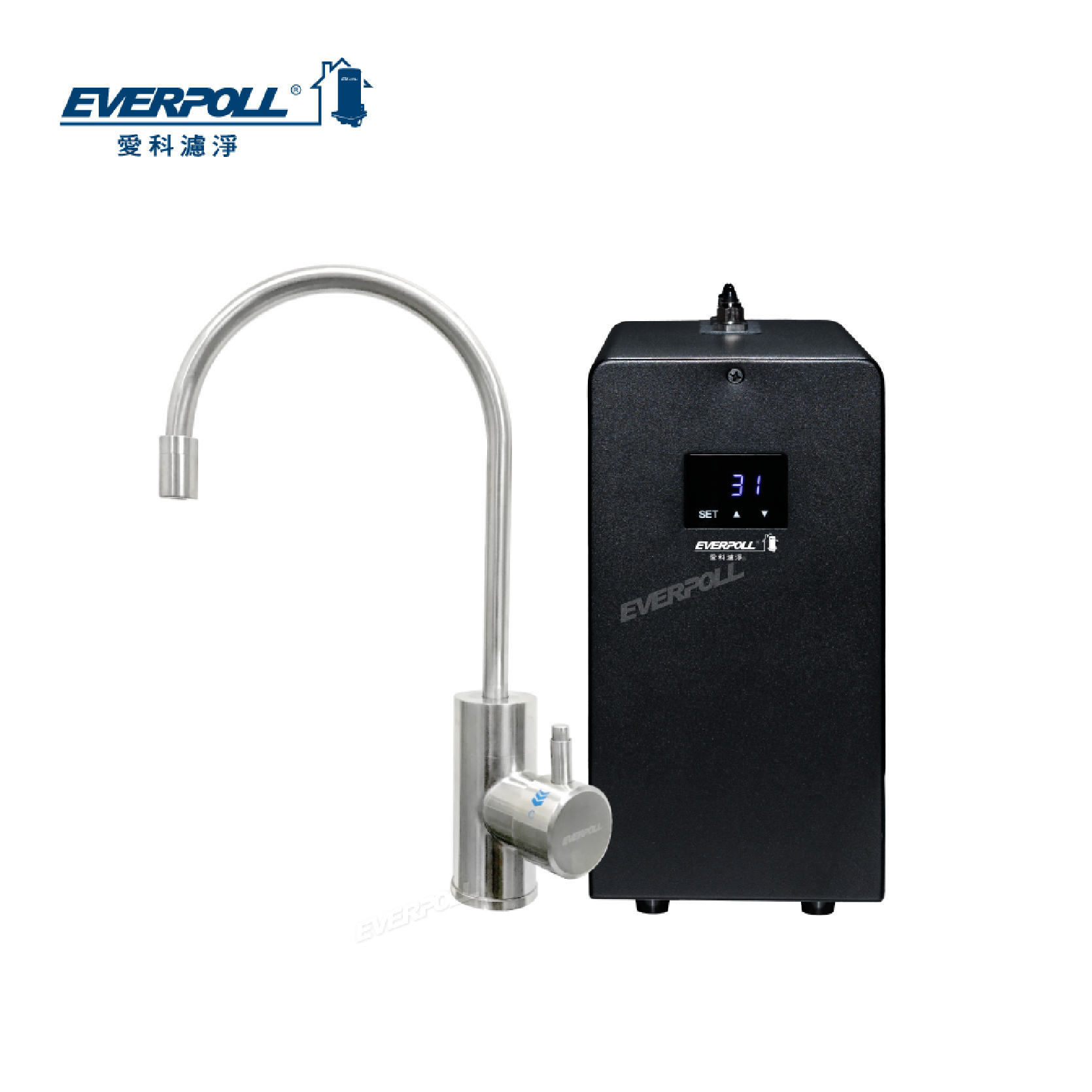 【EVERPOLL】EP-166 mini 廚下型雙溫無壓飲水機